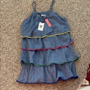 ANDREE BY UNIT Textured Blue Dress